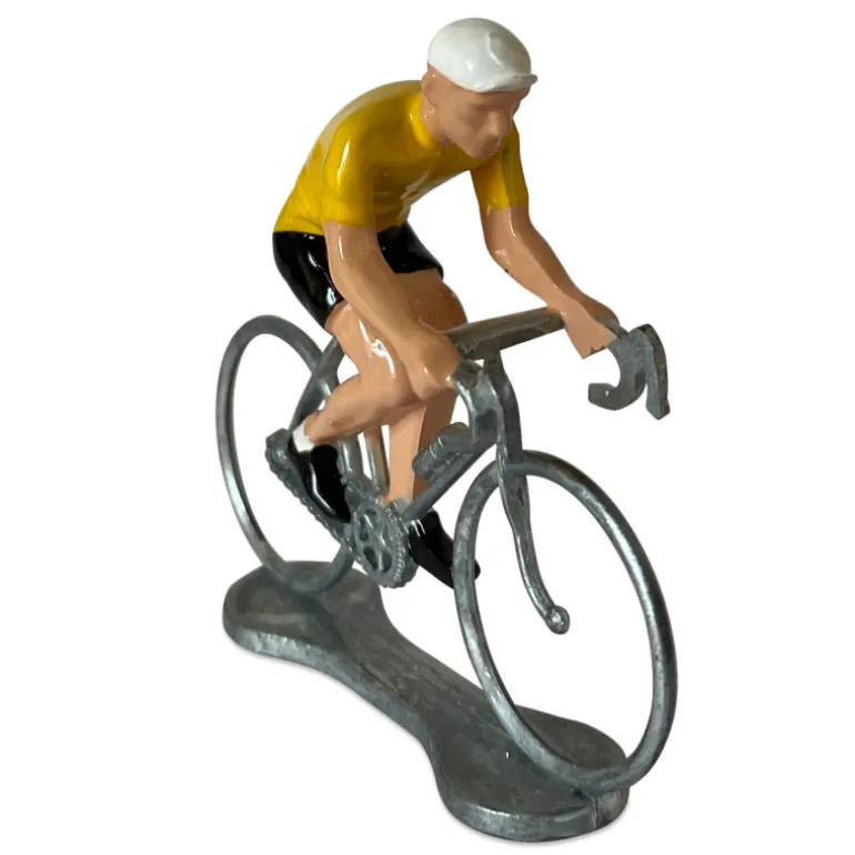 Figurine cycliste maillot jaune _ Bernard & Eddy<Bernard & Eddy Online