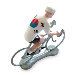 Figurine cycliste maillot Corée du Sud _ Bernard & Eddy<Bernard & Eddy Discount