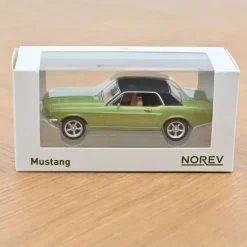 Ford Mustang Coupé 1968 Vert métallisé 1/43<NOREV Discount