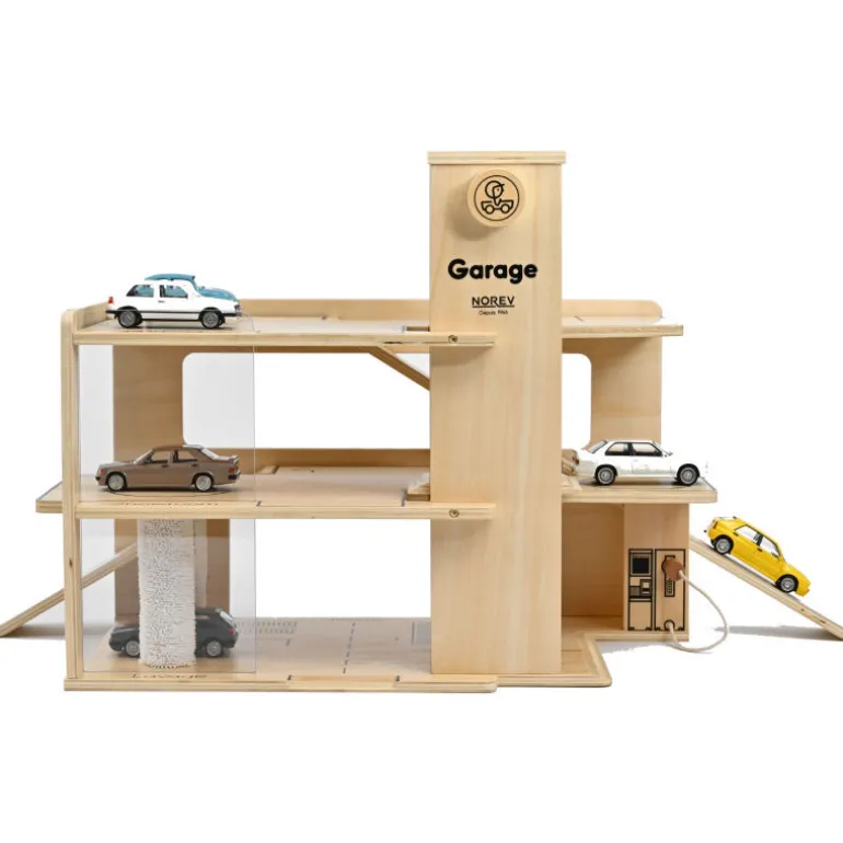 Garage en bois 3 étages<NOREV Cheap