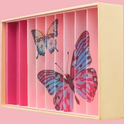 Grand coffret de billes "Papillon anamorphique" Billes & Co<Billes & Co Discount