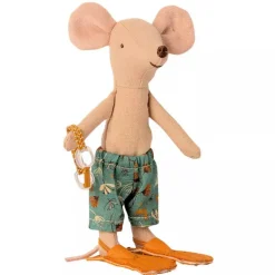 Grand frère souris et sa cabine de plage<Maileg Shop