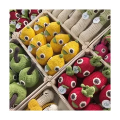 Hochet citron en crochet "The veggy toys", coton bio<MyuM Best