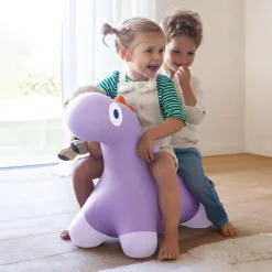HOPPI dino Mauve lavande, Animal sauteur<Quut Discount