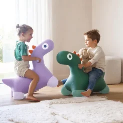 HOPPI dino Mauve lavande, Animal sauteur<Quut Discount
