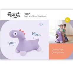 HOPPI dino Mauve lavande, Animal sauteur<Quut Discount