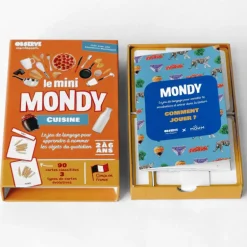 Imagier CUISINE & ALIMENTS mini Mondy, cartes de nomenclature<Observe Montessori Cheap