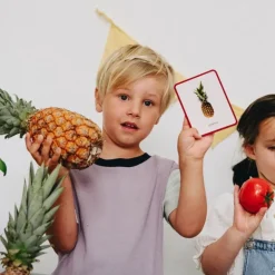 Imagier Giga Mondy, cartes de nomenclature<Observe Montessori Hot