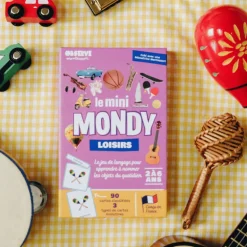 Imagier LOISIRS mini Mondy, cartes de nomenclature<Observe Montessori Cheap