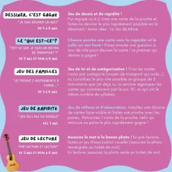 Imagier LOISIRS mini Mondy, cartes de nomenclature<Observe Montessori Cheap