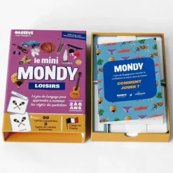 Imagier LOISIRS mini Mondy, cartes de nomenclature<Observe Montessori Cheap