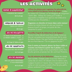 Imagier MAISON & VETEMENTS mini Mondy, cartes de nomenclature<Observe Montessori Store