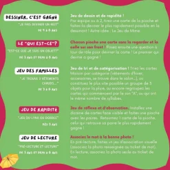 Imagier MAISON & VETEMENTS mini Mondy, cartes de nomenclature<Observe Montessori Store