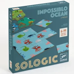 IMPOSSIBLO OCEAN - Jeu Sologic de 0807<Djeco Hot
