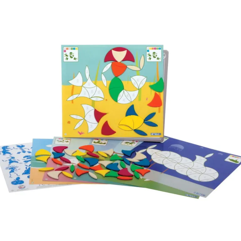 IOTOBO 4+ Basic - jeu de mosaïque magnétique<SEPP jeux New