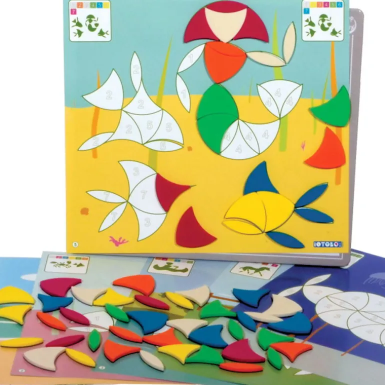 IOTOBO 4+ Basic - jeu de mosaïque magnétique<SEPP jeux New