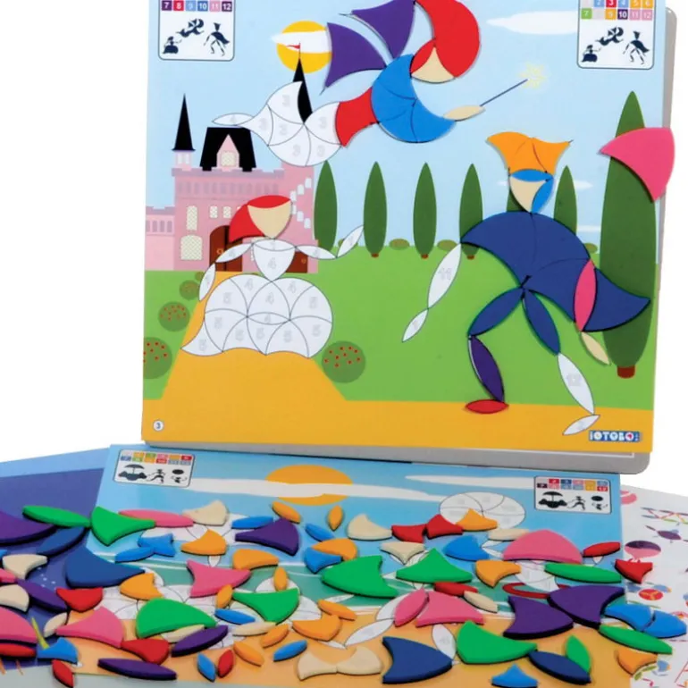 IOTOBO 6+ Basic - jeu de mosaïque magnétique<SEPP jeux Best