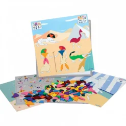 IOTOBO 6+ Maxi - jeu de mosaïque magnétique<SEPP jeux Hot