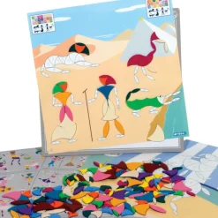 IOTOBO 6+ Maxi - jeu de mosaïque magnétique<SEPP jeux Hot