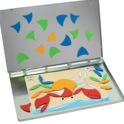 IOTOBO Boîte de voyage 4+ jeu de mosaïque magnétique<SEPP jeux Discount