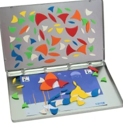 IOTOBO Boîte de voyage 6+ jeu de mosaïque magnétique<SEPP jeux Clearance