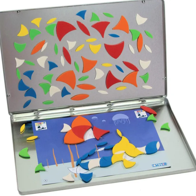 IOTOBO Boîte de voyage 6+ jeu de mosaïque magnétique<SEPP jeux Clearance