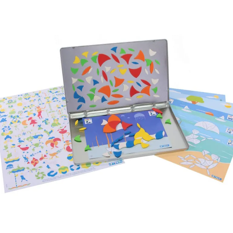 IOTOBO Boîte de voyage 6+ jeu de mosaïque magnétique<SEPP jeux Clearance