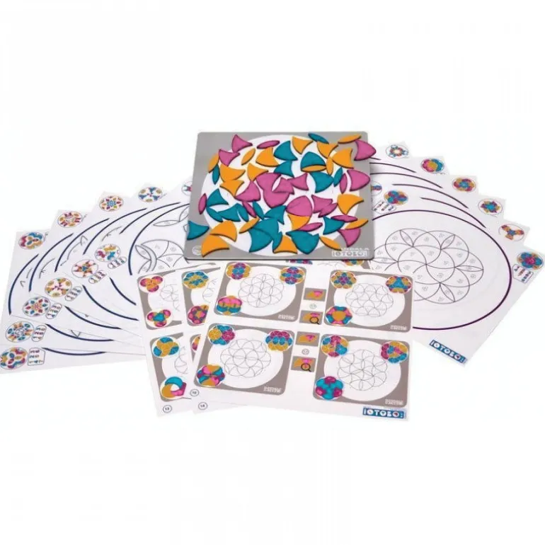IOTOBO Mandala - jeu de mosaïque magnétique<SEPP jeux Best Sale
