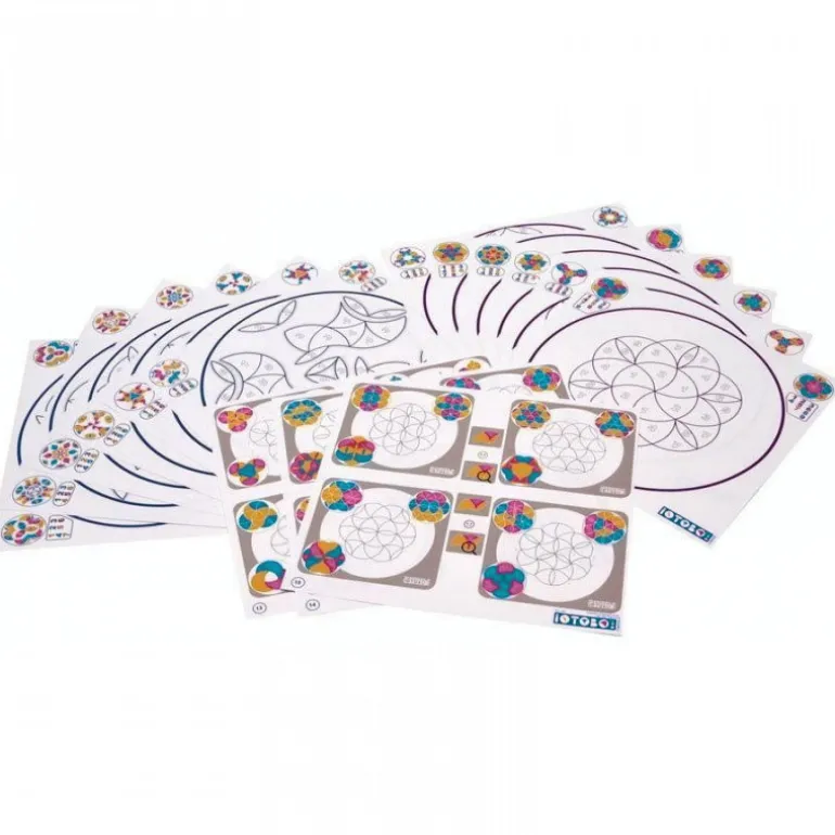 IOTOBO Mandala - jeu de mosaïque magnétique<SEPP jeux Best Sale