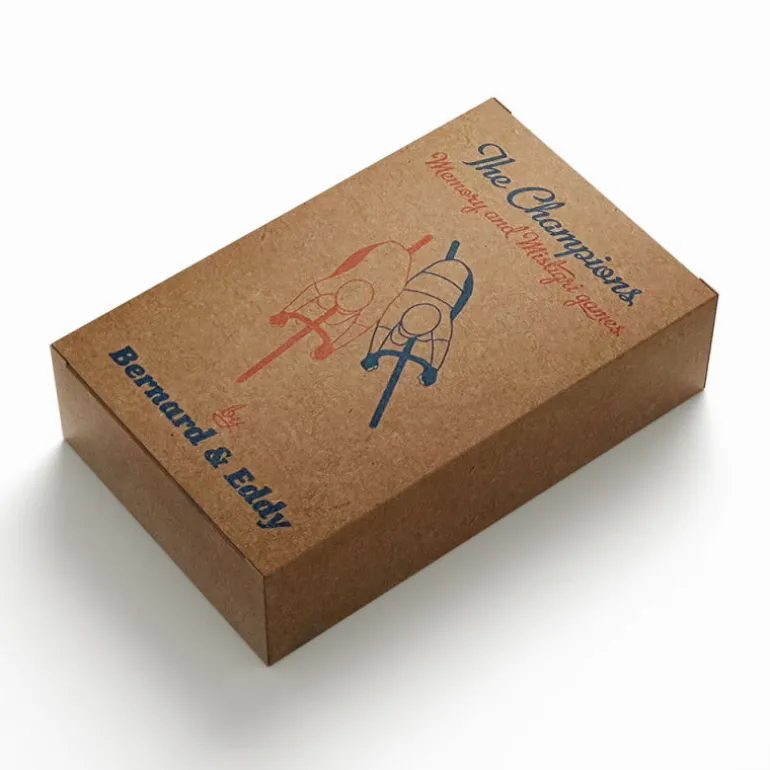 Jeu de cartes Memory et Mistigri "champions cyclistes" Bernard et Eddy<Bernard & Eddy Discount