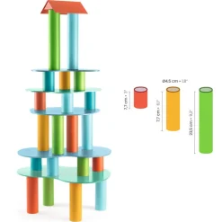 Jeu de construction TUBULO de 8350<Djeco Hot