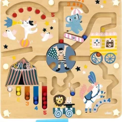 Jeu de labyrinthe à billes magnétique "Cirque" Michelle Carlslund 8522<VILAC Outlet