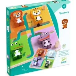 Jeu de labyrinthe en bois "Spinamix" 1611<Djeco Online