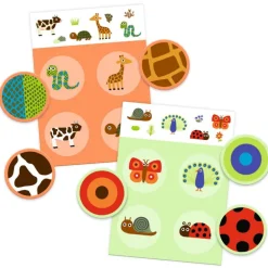 Jeu de loto "Plumes & poils" 8191<Djeco Clearance