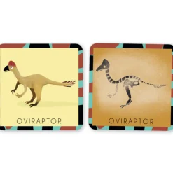 Jeu de mémory 'Le dinosaure et son squelette' Pirouette Cacahouète<PIROUETTE CACAHOUETE Best Sale