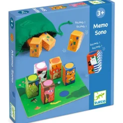 Jeu de mémory sonore "Memo Sono" jeu éducatif 8260<Djeco Cheap