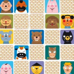 Jeu de mémory 'Tel maître, tel animal' Pirouette Cacahouète<PIROUETTE CACAHOUETE Store