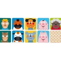 Jeu de mémory 'Tel maître, tel animal' Pirouette Cacahouète<PIROUETTE CACAHOUETE Store