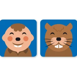 Jeu de mémory 'Tel maître, tel animal' Pirouette Cacahouète<PIROUETTE CACAHOUETE Store