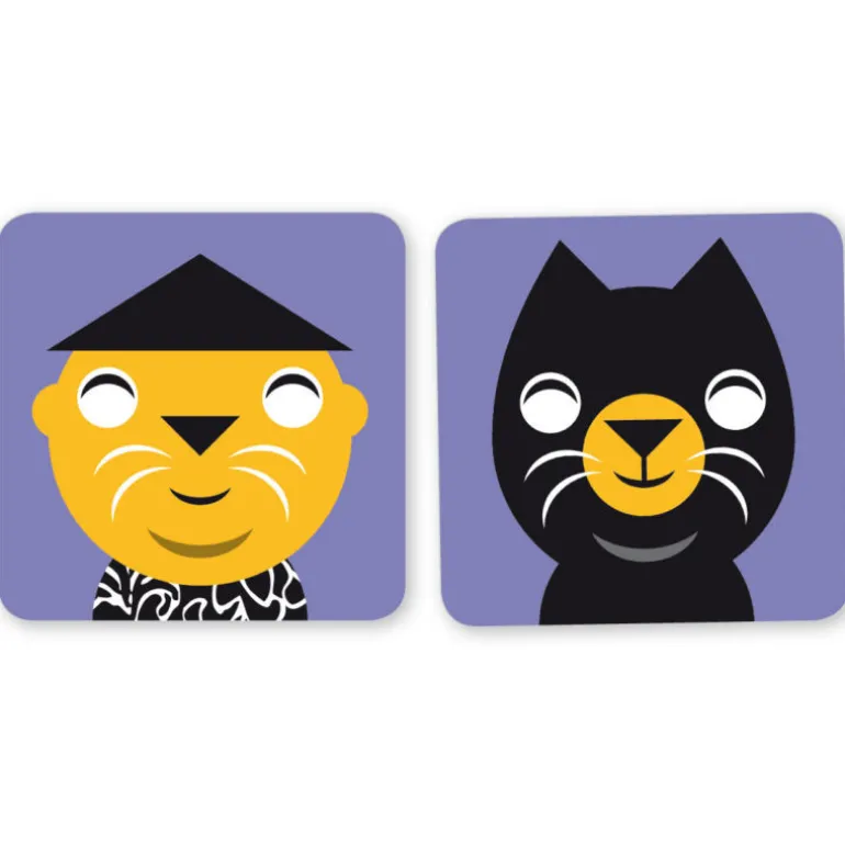Jeu de mémory 'Tel maître, tel animal' Pirouette Cacahouète<PIROUETTE CACAHOUETE Store