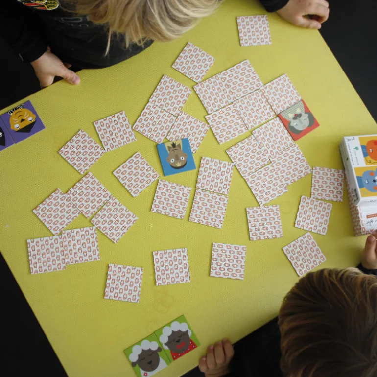 Jeu de mémory 'Tel maître, tel animal' Pirouette Cacahouète<PIROUETTE CACAHOUETE Store
