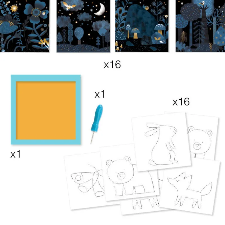 Jeu de picotage pour enfant "Apparitions" 0087<Djeco Clearance