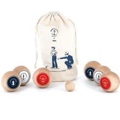 Jeu de pétanque en bois x Marine Nationale - 9313<VILAC New
