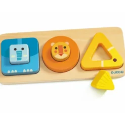 Jeu d'encastrement en bois 'VoluBasic' 6209<Djeco Hot