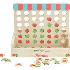 Jeu des 4 alignés "Pom pom pom" Ingela P. Arrhenius 7608<VILAC Fashion
