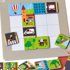 Jeu puzzle magnétique 'Ma petite ville'<SEPP jeux New