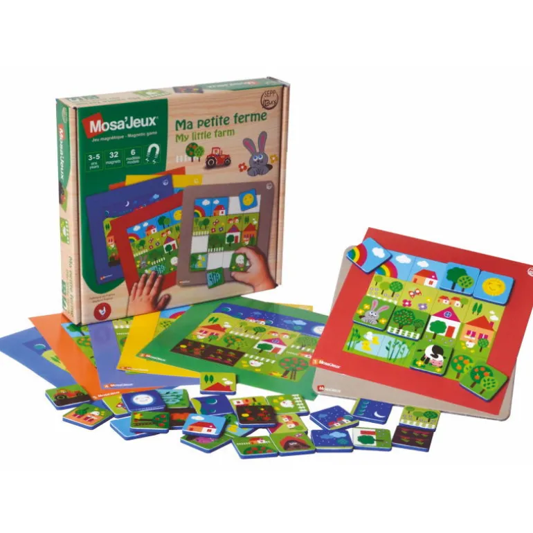 Jeu puzzle magnétique 'Ma petite ferme'<SEPP jeux Outlet