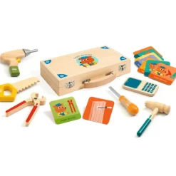 Jouet boîte à outils "Super Bricolo" 6500<Djeco Clearance