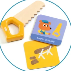 Jouet boîte à outils "Super Bricolo" 6500<Djeco Clearance