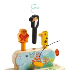 Jouet d'éveil en bois "Multi Pop" 6291<Djeco Online